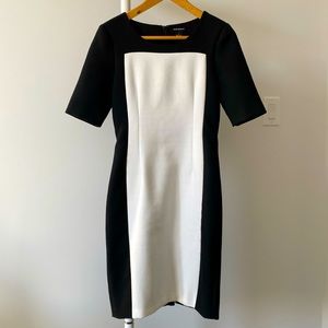 Club Monaco short sleeves lined dress size4